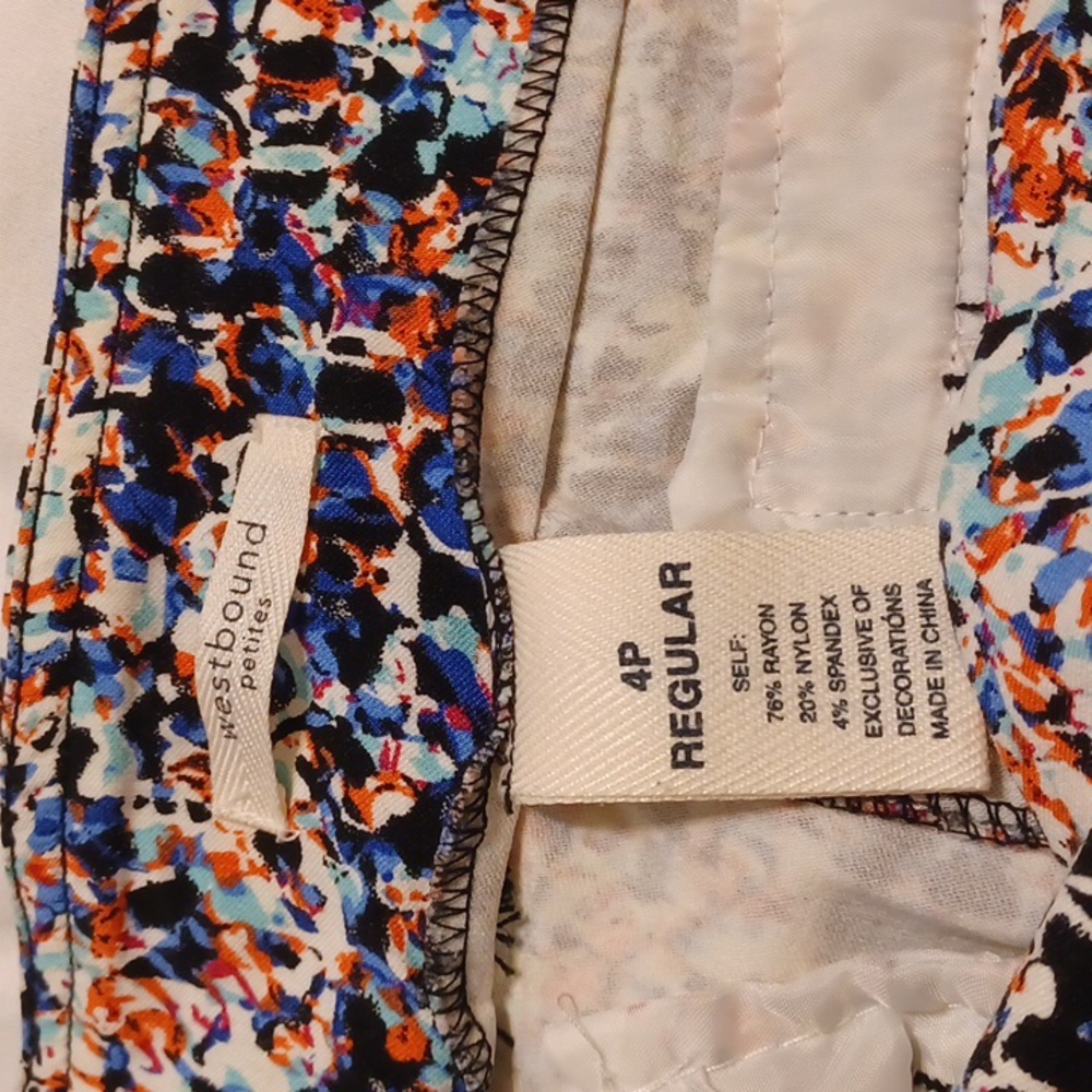 Westbound 4 petite crop pants - Picture 2 of 6